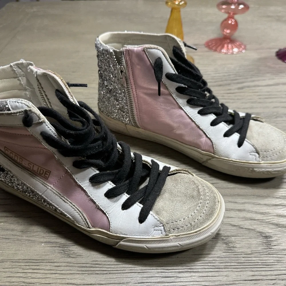 Golden Goose Slide High Top Sneaker - Picture 2 of 5